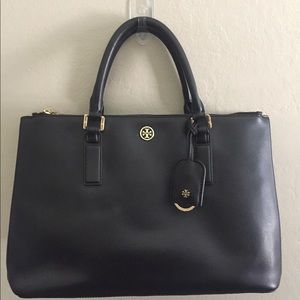 Tory Burch Robinson Double Zip Tote